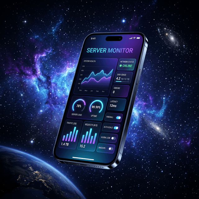 Servera iOS App Preview